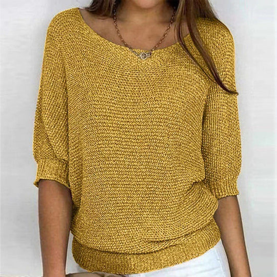 Damen lässiger Pullover R&B