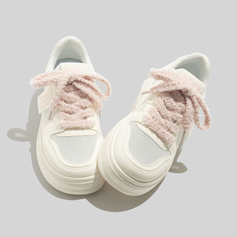 Damen Atmungsaktive Freizeitsneaker mit weichem Innenfutter und innovativen Schnürsenkeln R&B