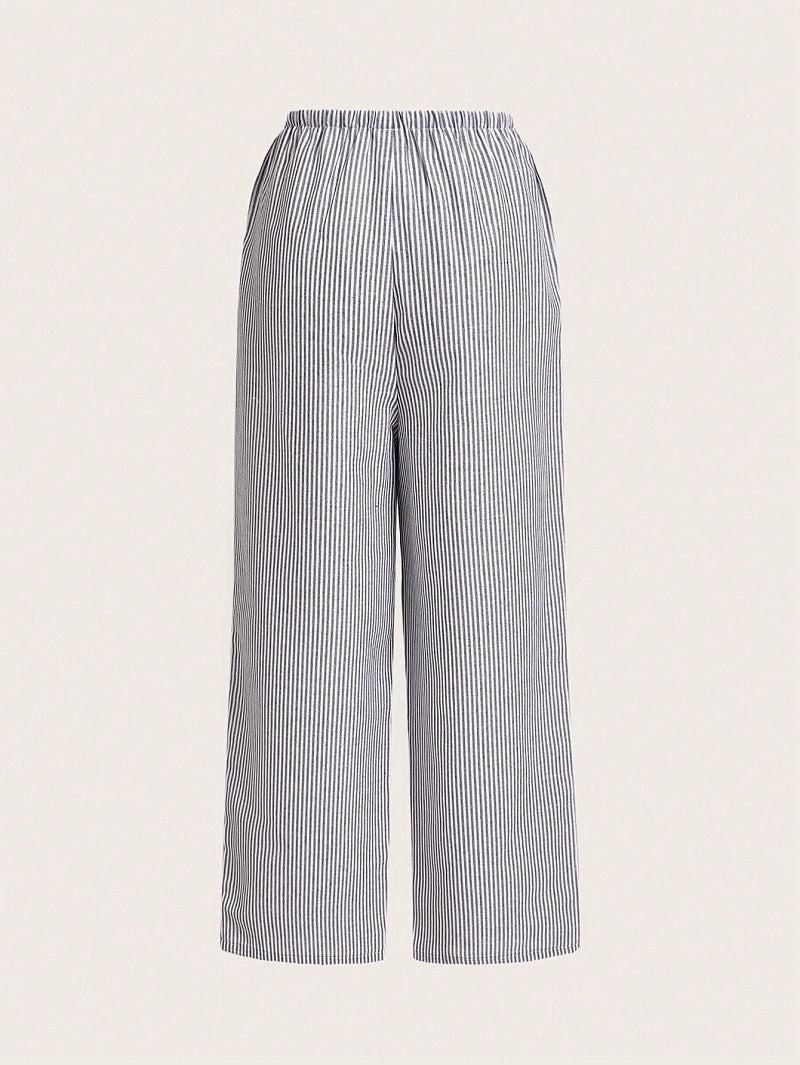 Damen lässige Freizeithose mit Gürtel R&B