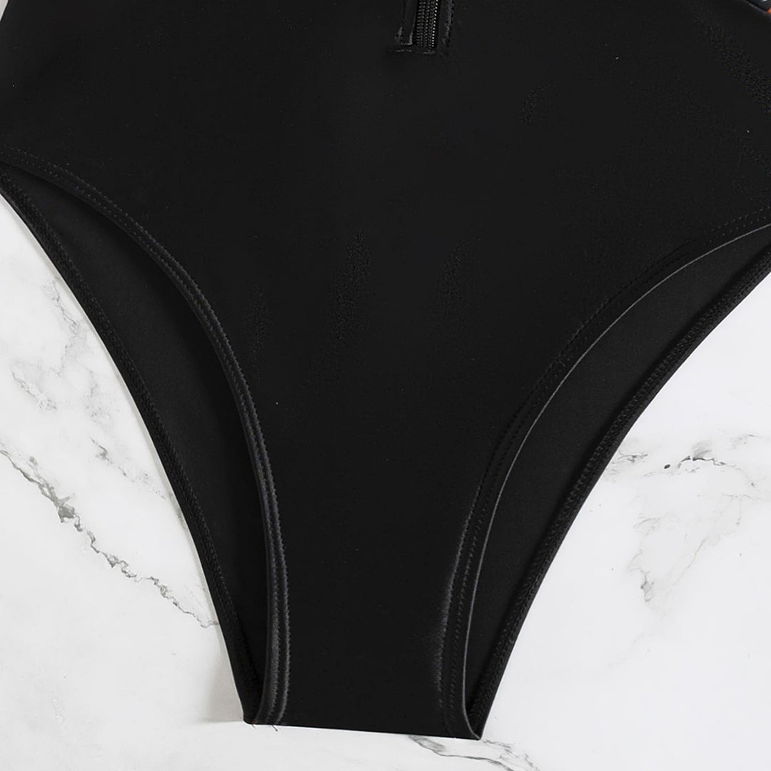 Damen Langärmliger Neopren-Schwimmanzug R&B