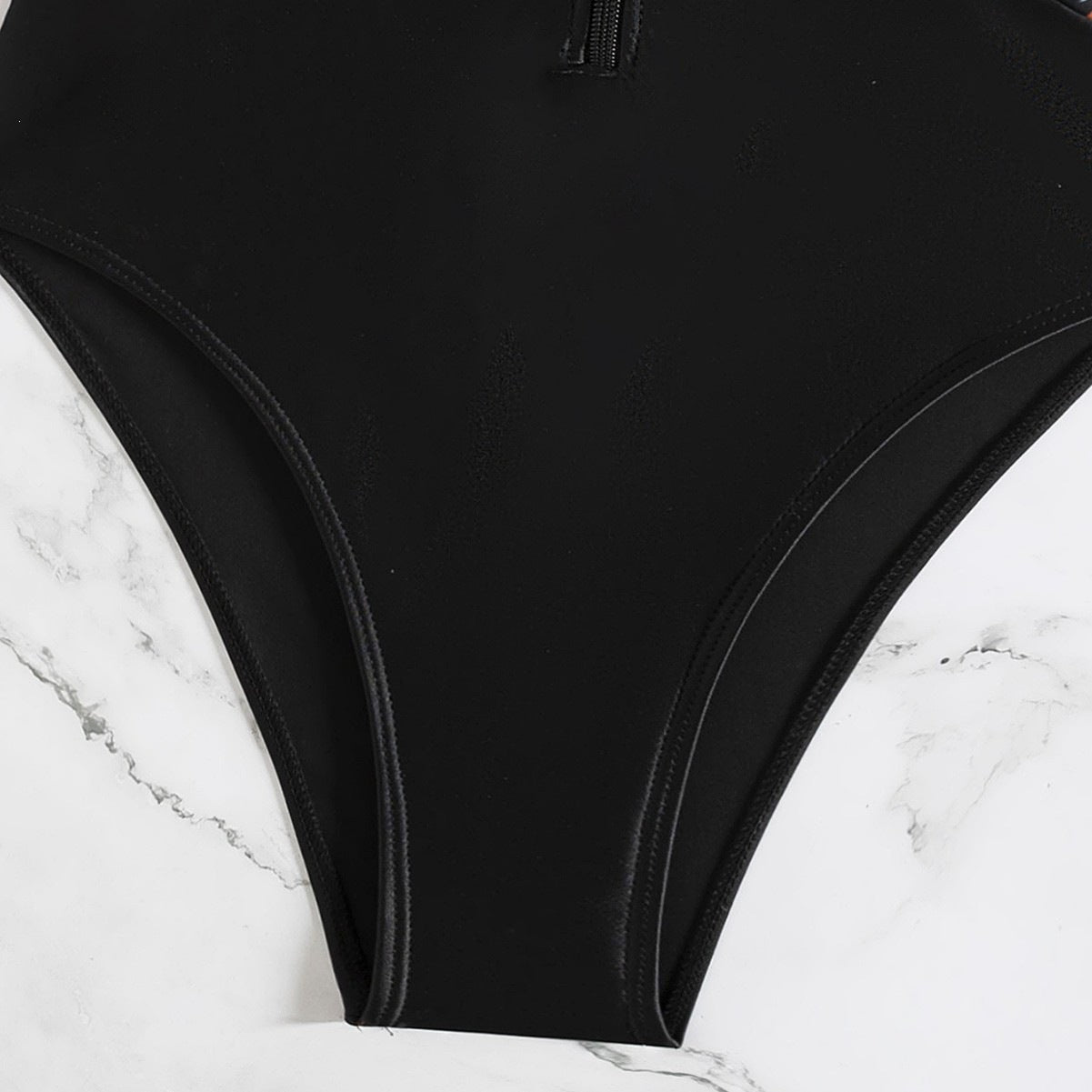 Damen Langärmliger Neopren-Schwimmanzug R&B
