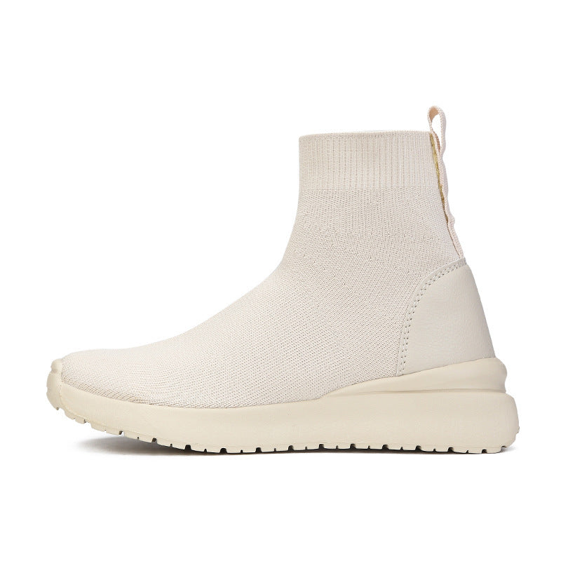 Damen Flexibles Ankle-Design Sneakers mit atmungsaktivem Obermaterial