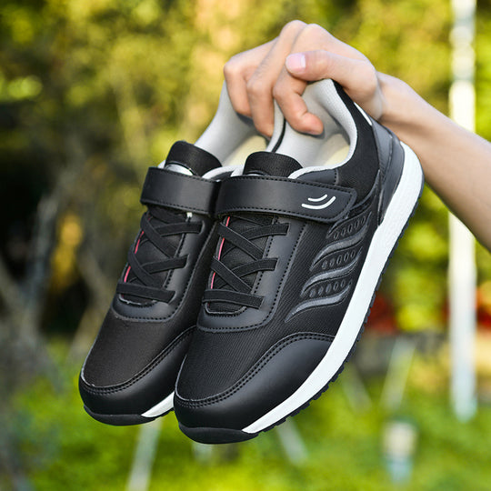 Damen Sportliche Sneakers mit verstellbarem Klettverschluss und atmungsaktiver Oberflächenstruktur R&B