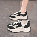 Damen Freizeit Sneakers mit atmungsaktivem Mesh-Obermaterial und rutschfester Sohle R&B