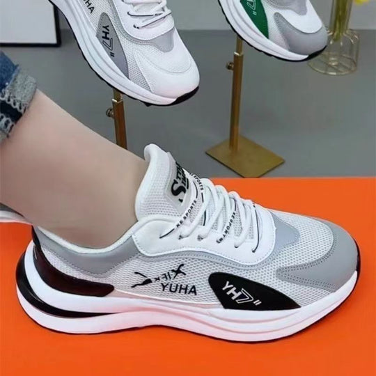 Damen leichte und atmungsaktive Sportschuhe mit flexibler Sohle R&B