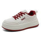 Damen modische Sneakers mit gepolsterter Sohle und atmungsaktiver Obermaterialstruktur R&B