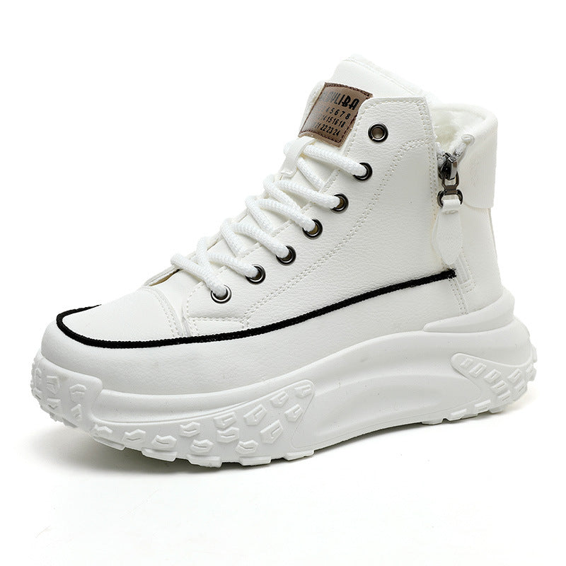 Damen Hohe Sneakers mit gepolstertem Innenfutter und strapazierfähigem Obermaterial R&B