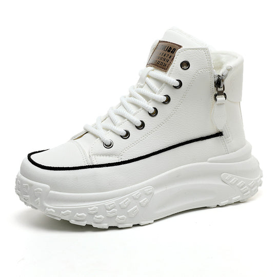 Damen Hohe Sneakers mit gepolstertem Innenfutter und strapazierfähigem Obermaterial R&B