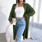 R&B | Einfarbige Strickjacke für Elegante Outfits