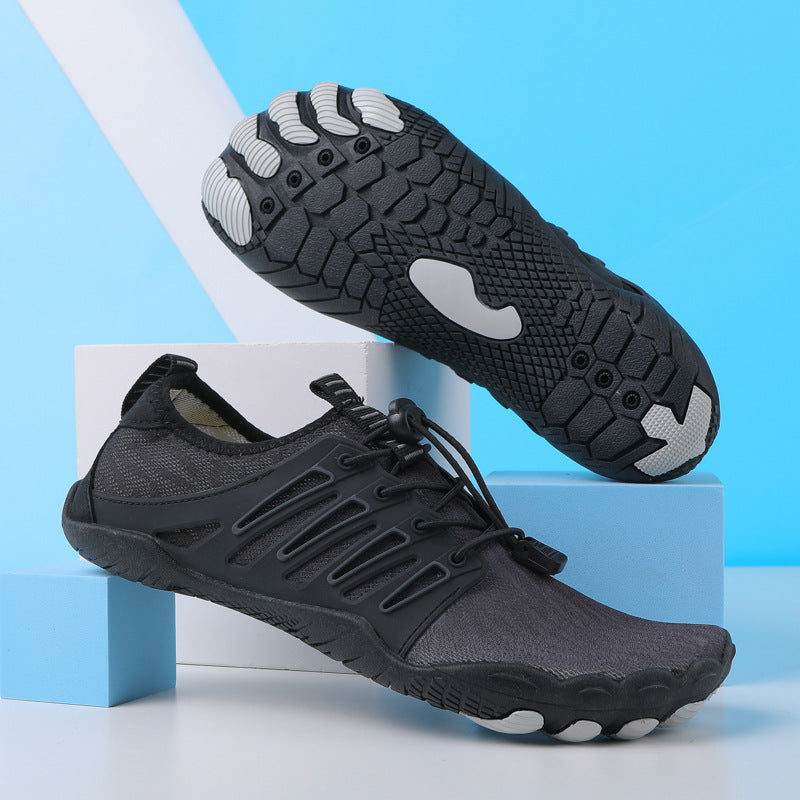 Damen Flexible Schwimmschuhe mit schnell trocknendem Obermaterial und rutschfester Sohle R&B