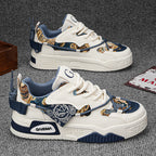 Damen sportliche Chunky-Sneaker mit einzigartigem Design und atmungsaktiver Sohle R&B