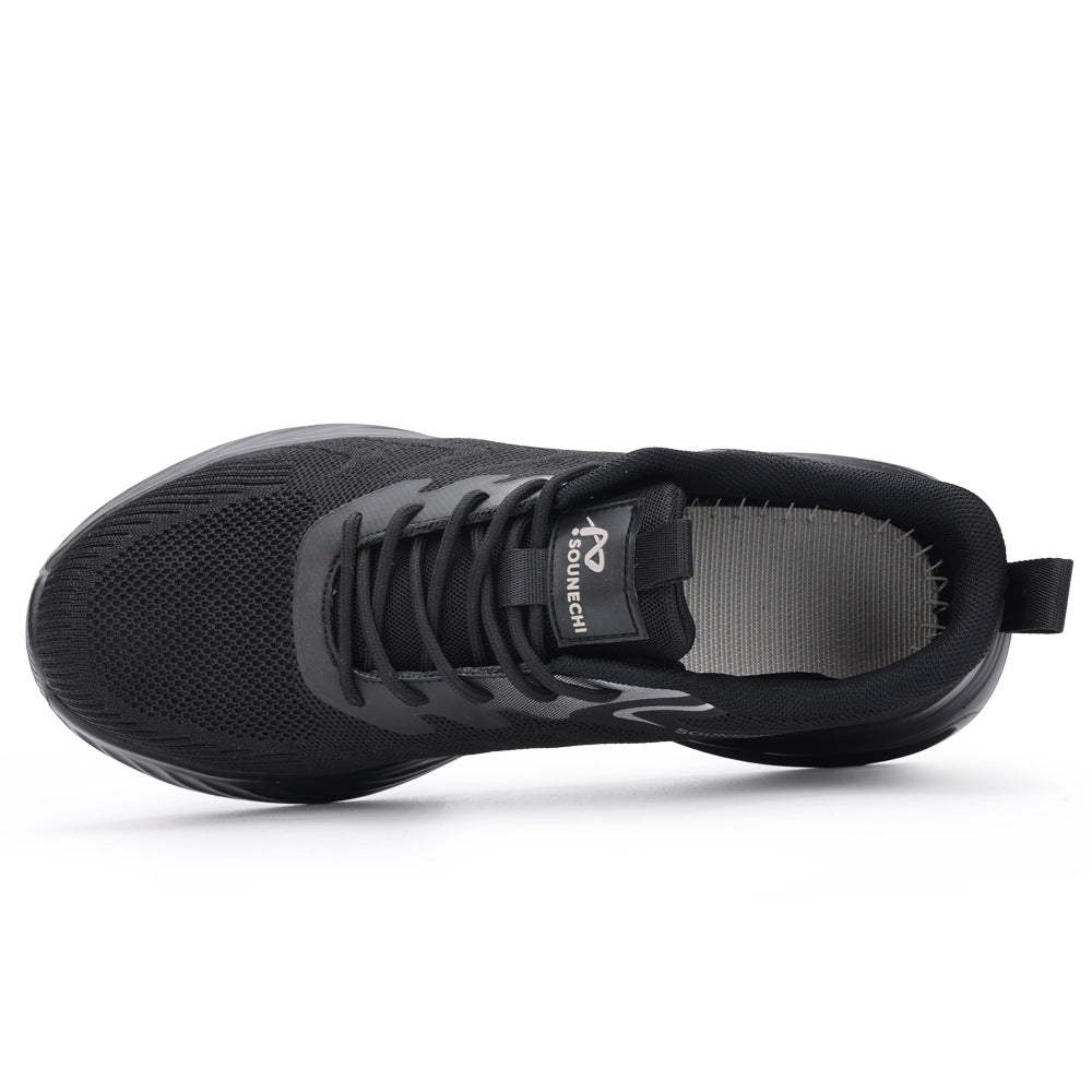 Herren bequeme Laufschuhe mit atmungsaktiver Mesh-Oberfläche und dämpfender Sohle R&B