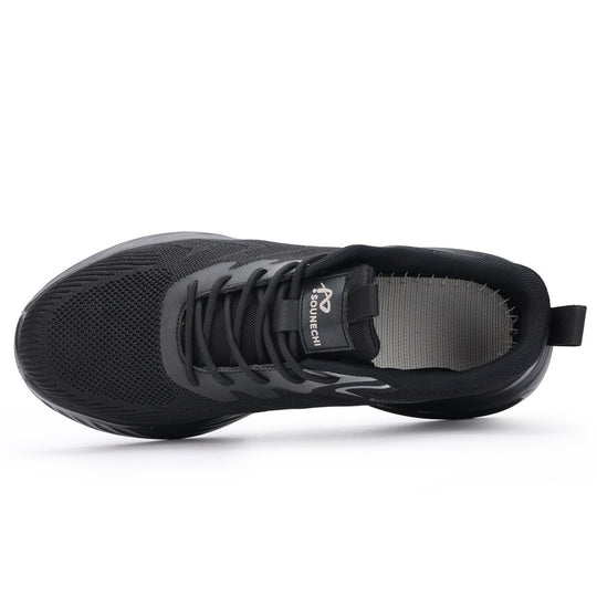 Herren bequeme Laufschuhe mit atmungsaktiver Mesh-Oberfläche und dämpfender Sohle R&B