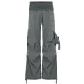 Damen Modische Cargo-Hose mit elastischem Bund und praktischen Taschen R&B