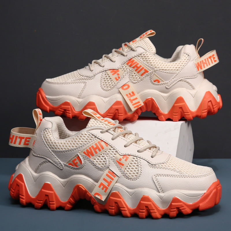Damen Chunky Sneakers mit atmungsaktivem Obermaterial und rutschfester Laufsohle R&B