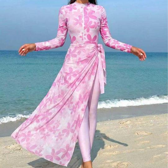 Damen Modischer Strandanzug R&B