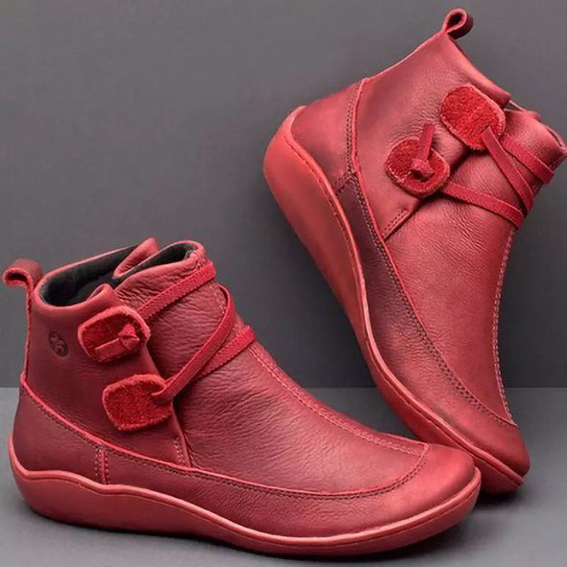 Damen Halbleisten-Stiefel R&B