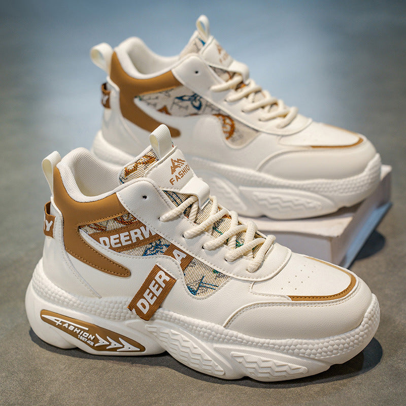 Damen Sportliche Chunky Sneakers mit trendigen Akzenten und robustem Obermaterial