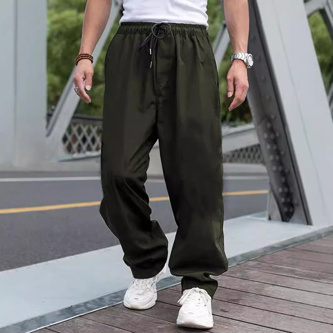 Herren lässige Cargohose mit elastischem Bund R&B