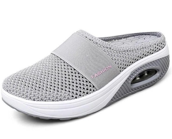 Damen Atmungsaktive Komfort Clogs mit innovativem Dämpfungssystem R&B