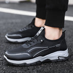 Damen Sportliche Leichtgewicht-Sneaker mit atmungsaktiver Mesh-Oberfläche und rutschfester Sohle R&B
