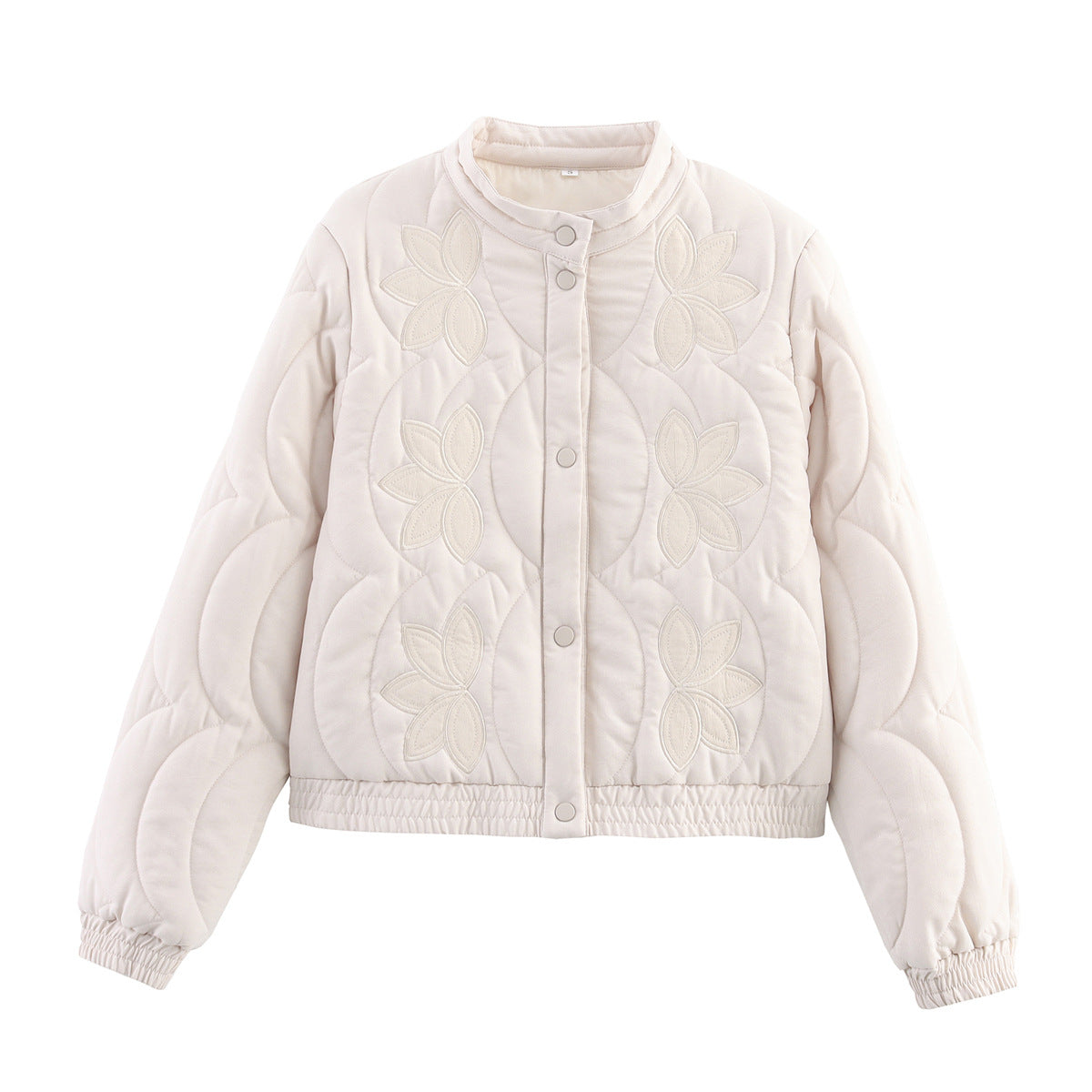 Damen Steppjacke mit floralem Design R&B