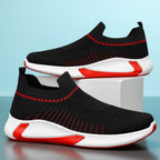 Damen Elastische Sneakers mit innovativem 3D-Strickdesign