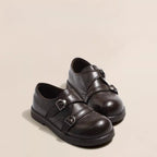 Damen Elegante Schnürschuhe mit doppeltem Riemen und feiner Perforation R&B