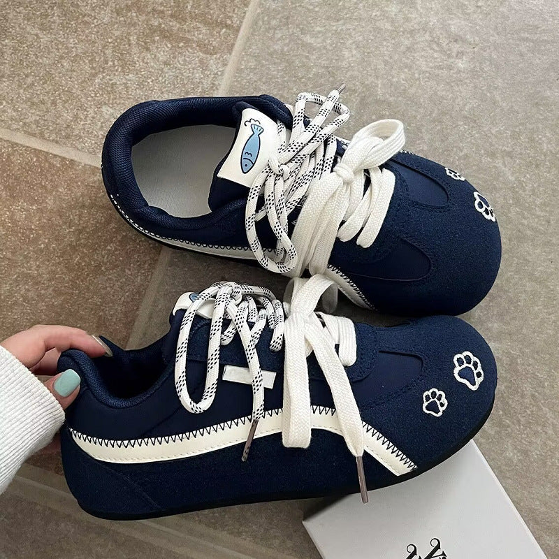 Damen Sneakers mit tierischem Motiv und atmungsaktivem Obermaterial R&B