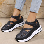 Damen orthopädische Sandalen mit verstellbarem Riemen und atmungsaktivem Obermaterial R&B