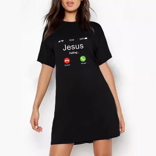 Damen Oversized T-Shirt mit inspirierendem Schriftzug und auffälligem Grafikdesign R&B