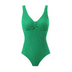 Damen Einteiler Badeanzug mit figurformendem Design und attraktivem Rüschendetail R&B