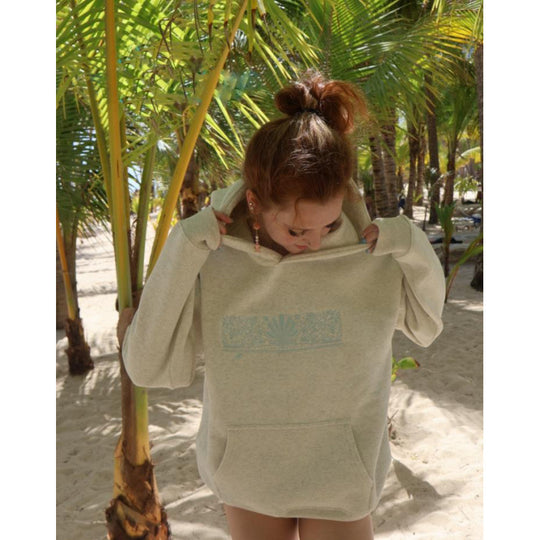 Damen Oversized Kapuzenpullover mit kreativer Grafik und bequemer Passform R&B