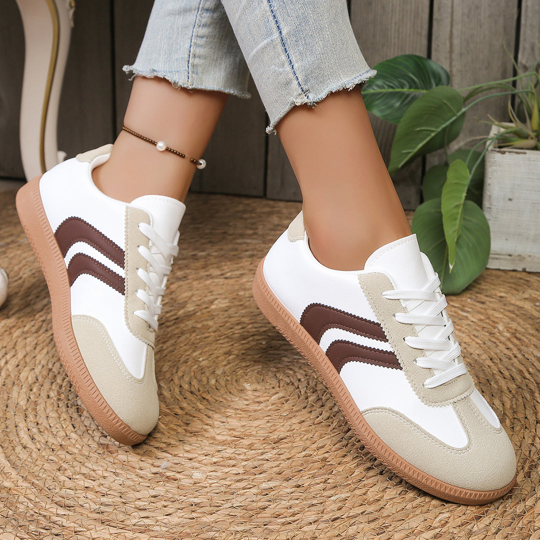Damen Sneaker mit sportivem Design und bequemer Sohle R&B