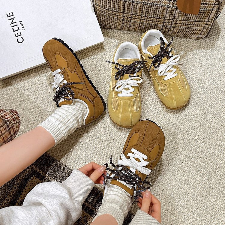 Damen Sportliche Sneaker mit atmungsaktivem Obermaterial und rutschfester Sohle R&B