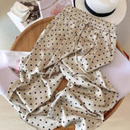 Damen Polka Dots Hose