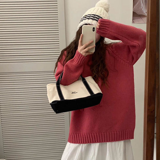 Damen Kapuzenpulli im Oversized-Design R&B