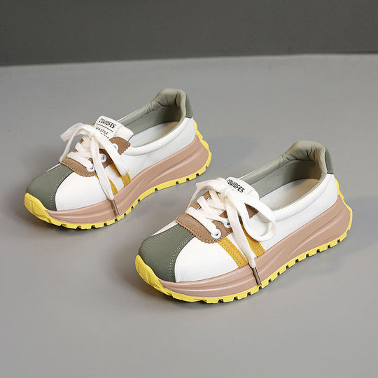 Damen Sportliche Sneaker mit metallischen Akzenten und rutschfester Sohle R&B