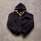 Damen Hoodie mit luxuriösem Kunstfellfutter R&B