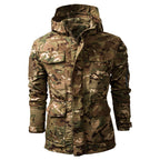 Herren Outdoor-Jacke mit camouflage Design und praktischen Taschen