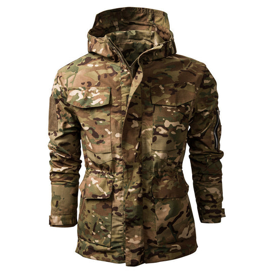Herren Outdoor-Jacke mit camouflage Design und praktischen Taschen R&B
