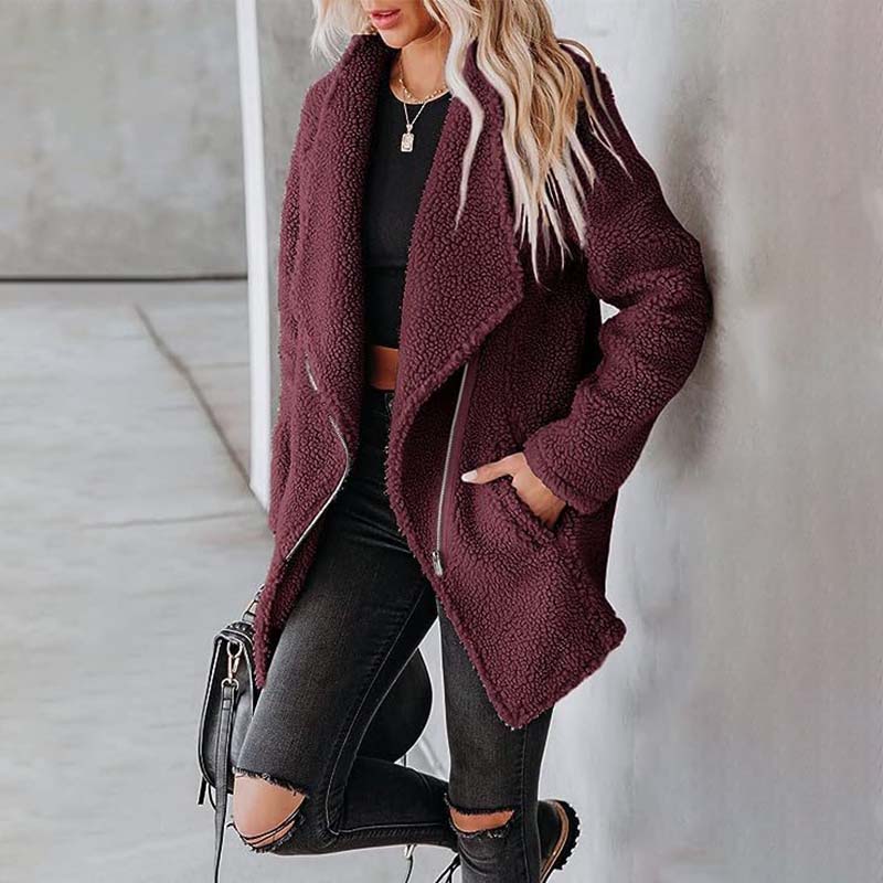 R&B | Sherpa Jacke Polyester Weich, Warm