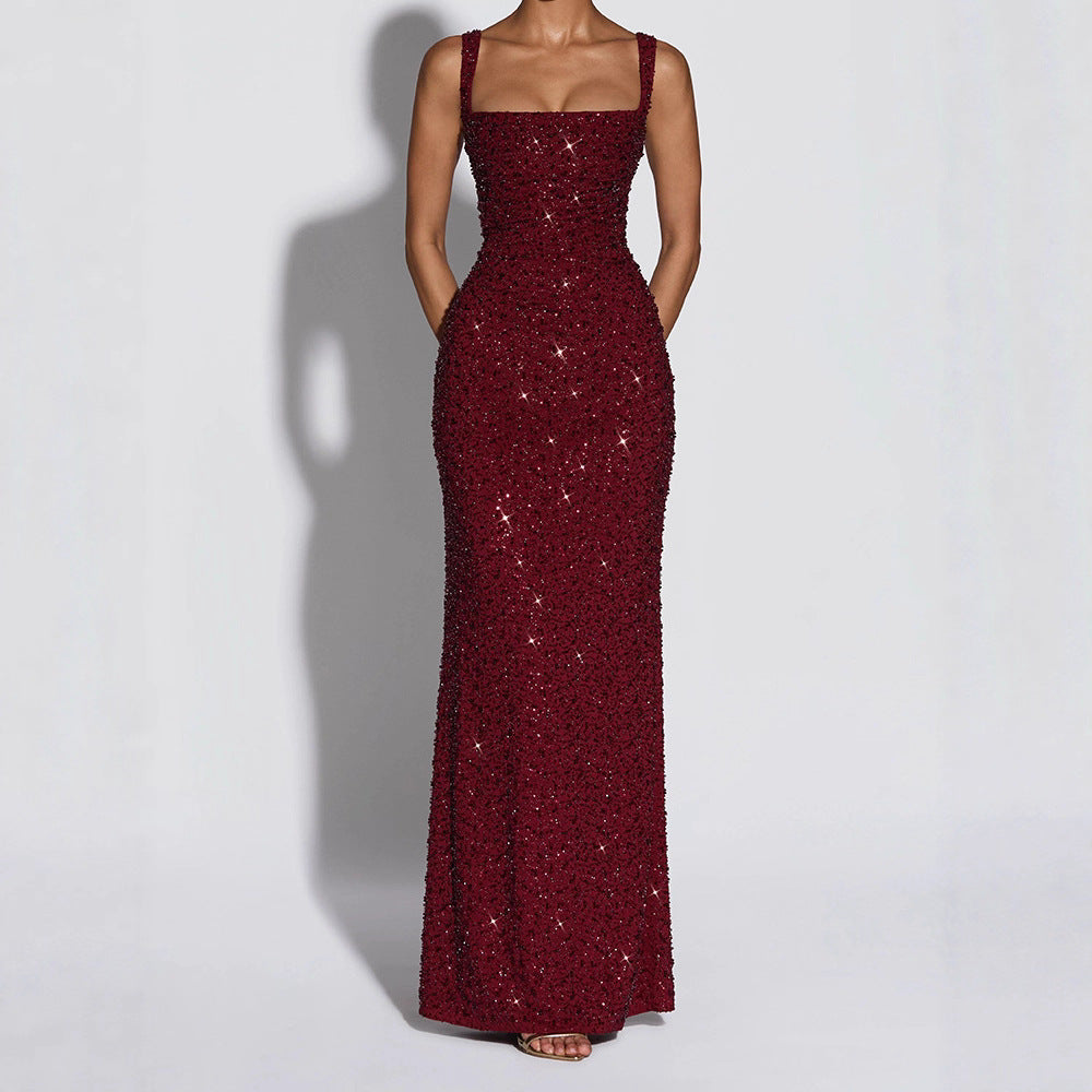 Damen glamouröses Abendkleid R&B