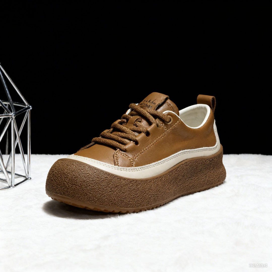 Damen Komfortable Sneakers mit sportlicher Profilsohle R&B