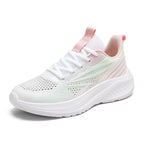 Damen Atmungsaktive Laufschuhe mit flexiblem Strick-Obermaterial und antirutsch Sohle R&B