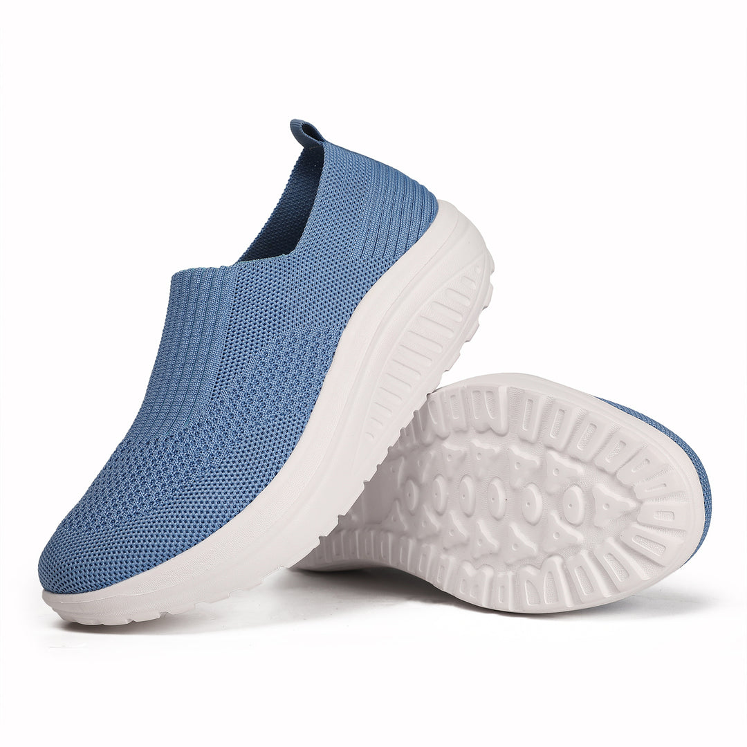 Damen Freizeitsneaker mit elastischem Mesh-Obermaterial und dämpfender Sohle R&B