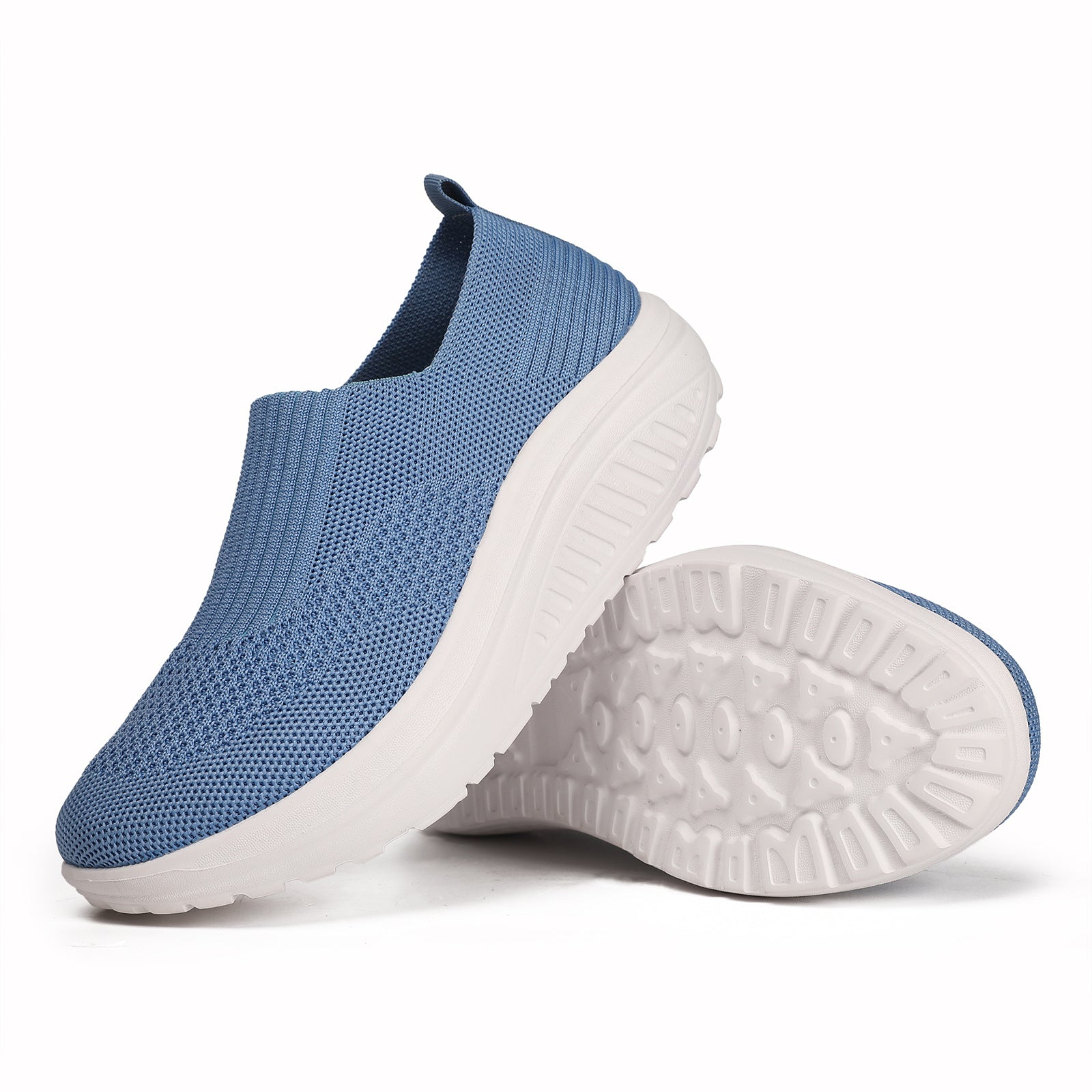 Damen Freizeitsneaker mit elastischem Mesh-Obermaterial und dämpfender Sohle