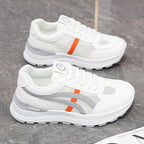 Damen Sportliche Freizeitschuhe mit atmungsaktiver Netzoberfläche und gepolsterter Dämpfung R&B