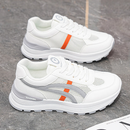 Damen Sportliche Freizeitschuhe mit atmungsaktiver Netzoberfläche und gepolsterter Dämpfung R&B