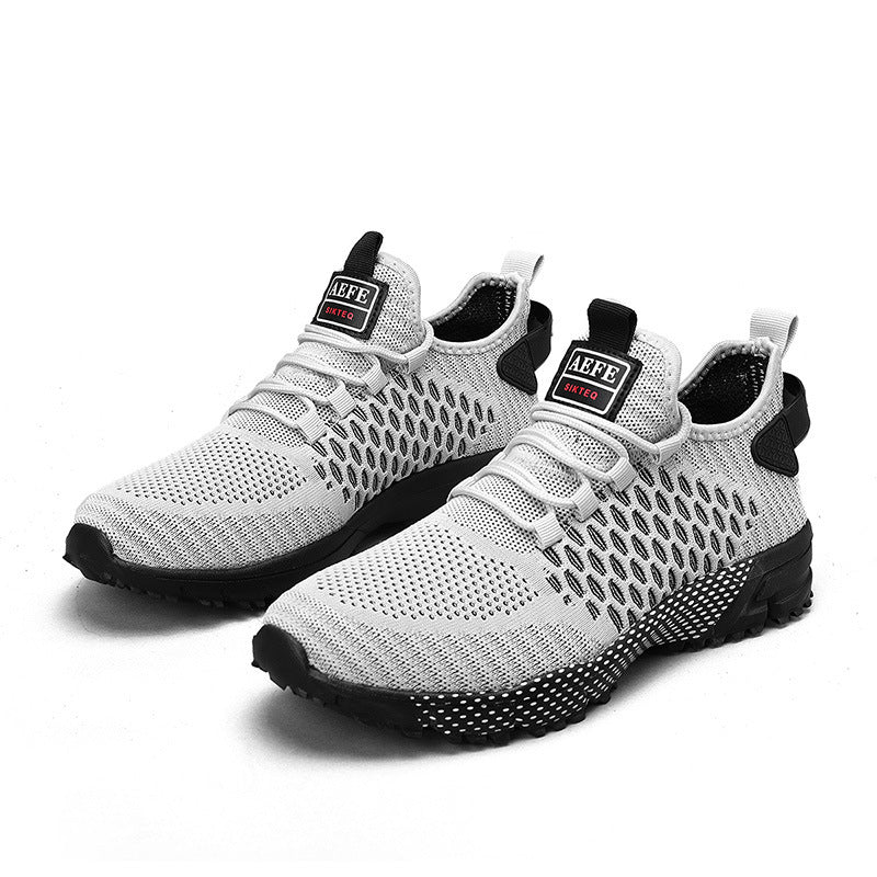 Damen Sportliche Lauf-Sneaker mit atmungsaktivem Mesh-Obermaterial und dämpfender Sohle R&B